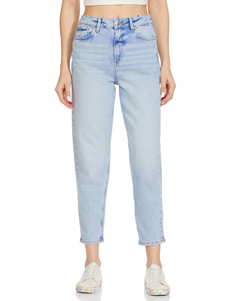 Marks & Spencer The Mom Jeans T579115LIGHT Indigo Mix (XL) - Image 5