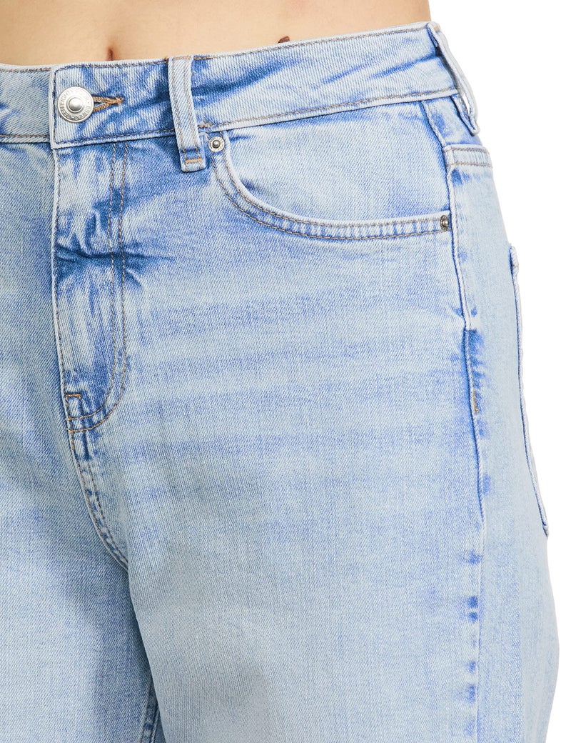 Marks & Spencer The Mom Jeans T579115LIGHT Indigo Mix (XL) - Image 3