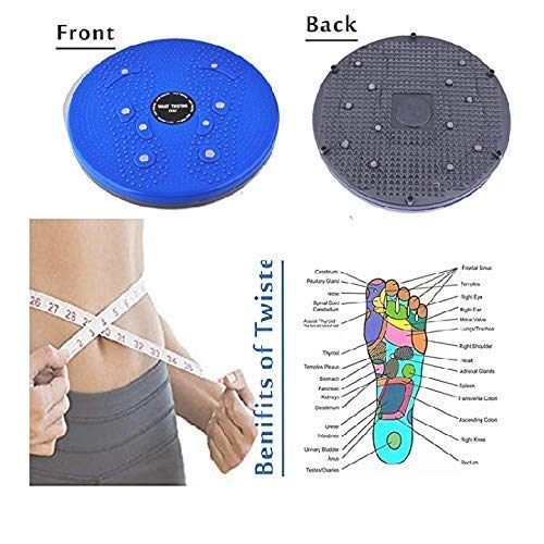 AG E-Com Tummy Twister Useful for Figure Tone-up Weight Reduction, Pyramids and Tummy Twister for Men & Women (Multicolor) - Image 5