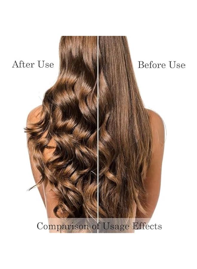 Beauenty No Heat Curling Rod,Velvet Rods with Hook for Blowout Curls,Heat Curlers with Scarf,Overnight Hair Curling Set for All Hair Types,Brown (brown, Large) - Image 4