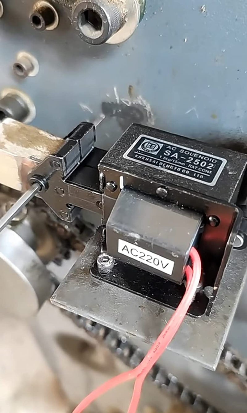 Fielect DC 12V 15N Push Pull Type Tubular Solenoid Electromagnet, Linear Motion, MQ8-Z15B-12V - Image 5