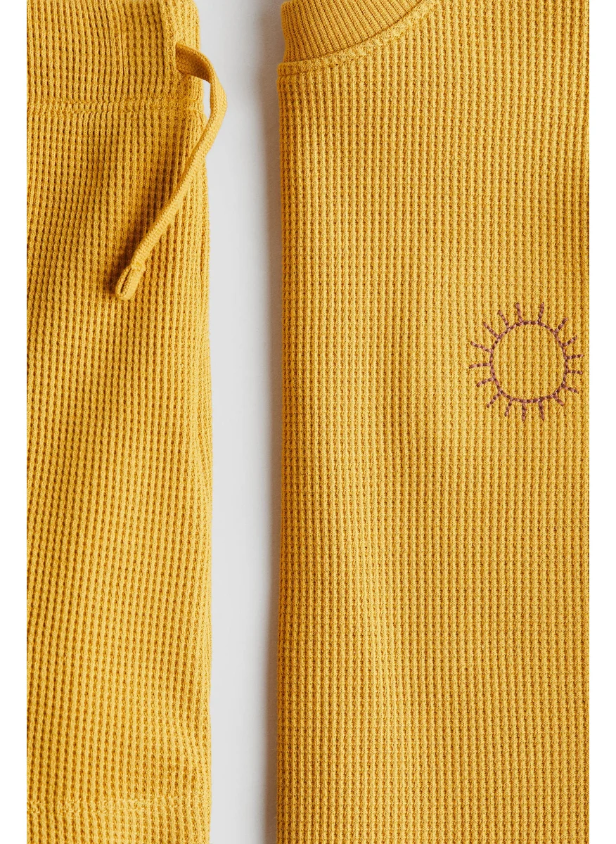 H&M 2-Piece Waffled Cotton Set