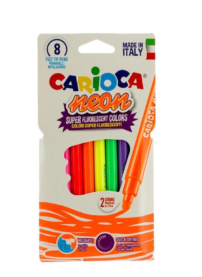 كاريوكا قلم تحديد فلوري ذو طرف لباد