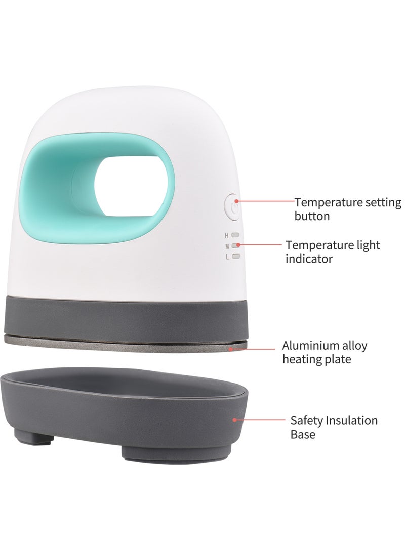 Mini Heat Press Machine Easy Heating Transfer Iron Machines Printing in T-Shirt  - Image 4