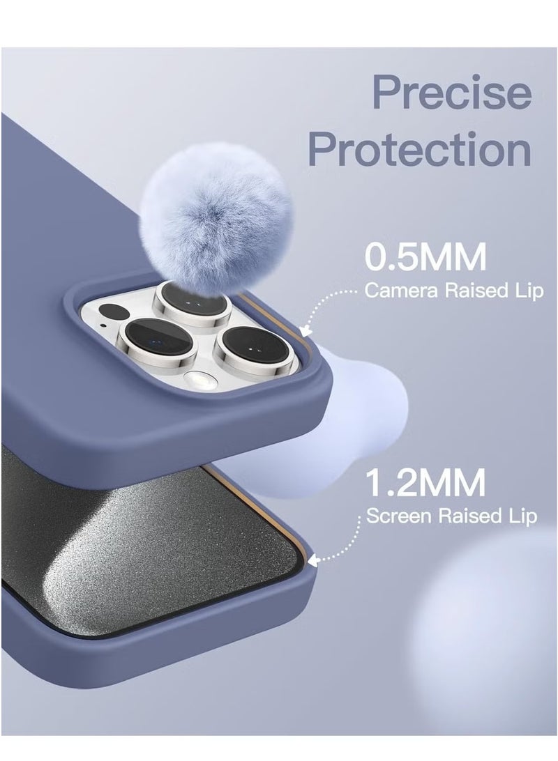 BORTONY iPhone 14 Pro Max Case Liquid Silicone Anti Scratch Anti Fingerprint Soft Silky Touch Shockproof Protective Cover for Apple iPhone 14 Pro Max - Image 5