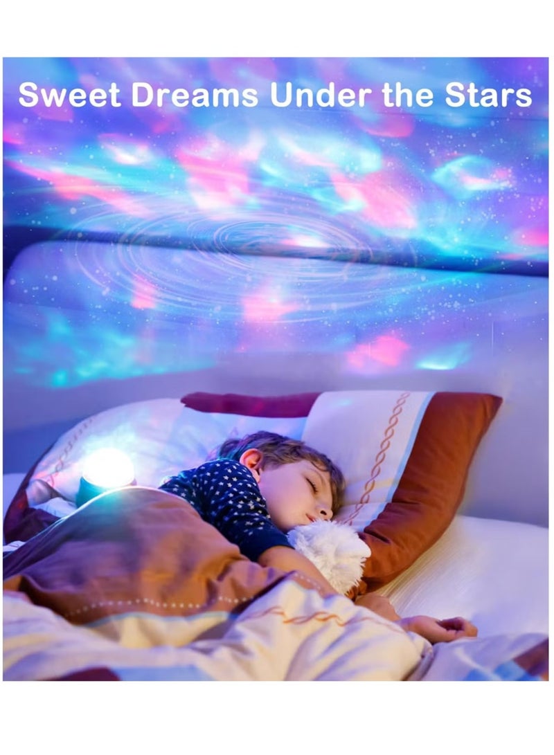 Raxoom Galaxy Star Projector – Sound-Activated Bluetooth Night Light with Timer for Bedrooms, Cars, and Party Decor - Image 5