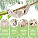 Yinder 3 Pcs Hanging Sloth Stuffed Animal 18 Inch Large Sloth Doll Plush Wild Three Toed Sloth Plush Soft Cute Sloth Gift with Hook and Loop Long Arm Leg for Huggable Birthday Party Favor Gift - Image 4