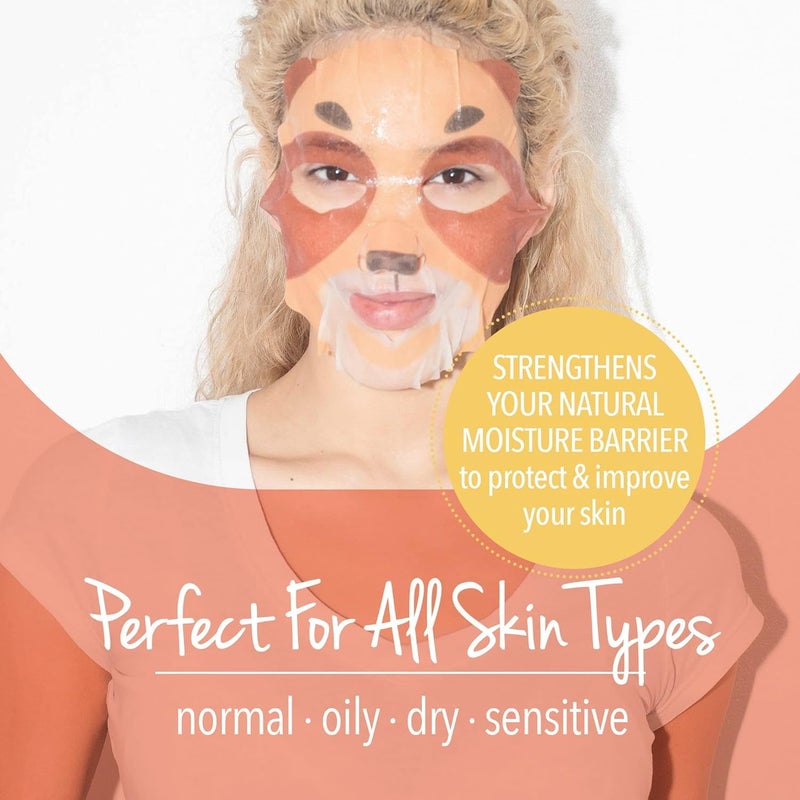 ماسك بار مجموعة ماسك بار 9 قطع ماسك بتصميم حيوانات جميلة وزن 0.45 رطل - Image 2