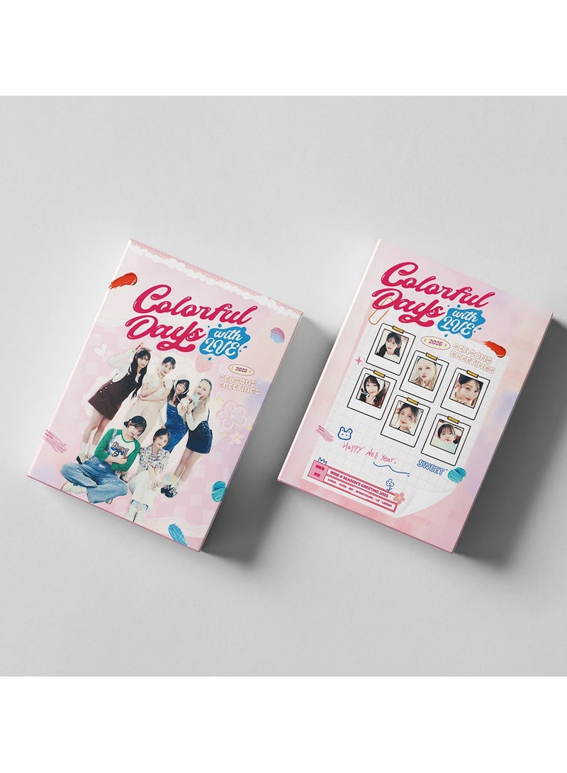 NIBEMINENT 55 Pcs Kpop IVE SEASON'S GREETINGS Lomo Cards Card For Fans Collection Gifts - Image 3