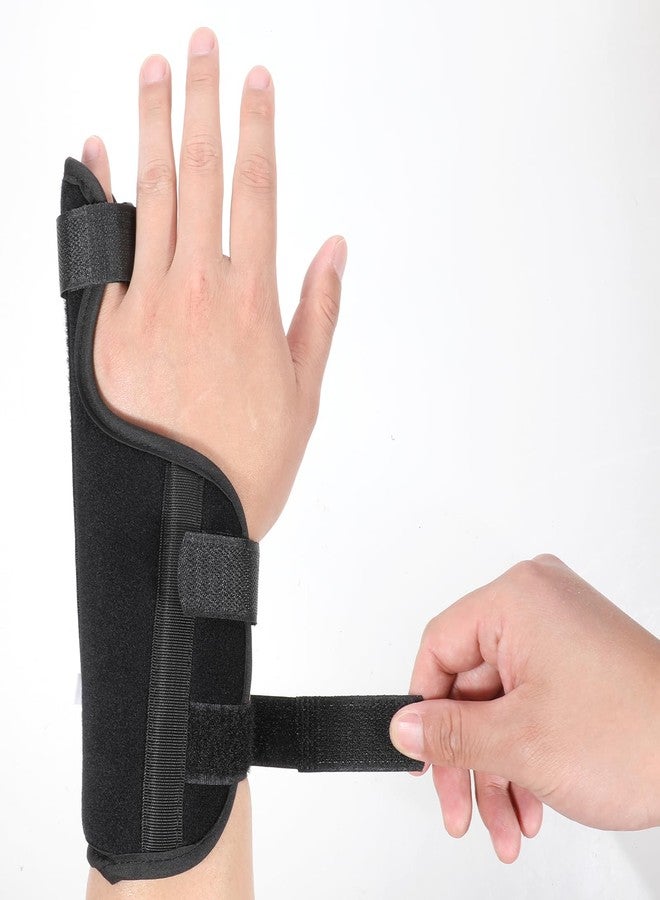 COMNICO Pinky Finger Splint Broken Pinky Finger Brace Triggers Fingers Splints for Little Brace Wrist Support for Pain Relief Boxer Fracture Broken Left and Right Hand (Size M - Image 4