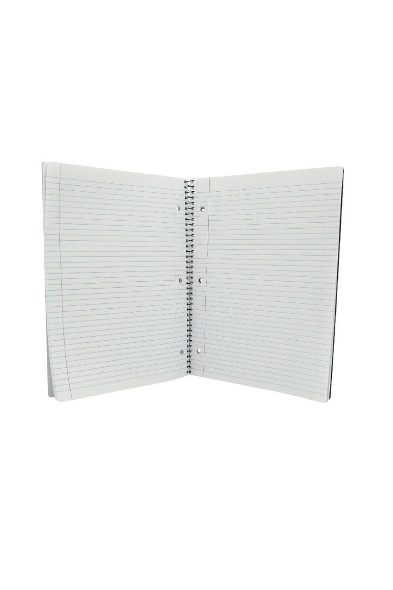 روكو دفتر ملاحظات نيون A4 (100 ورقة) مسطر باللون الأسود - Image 2