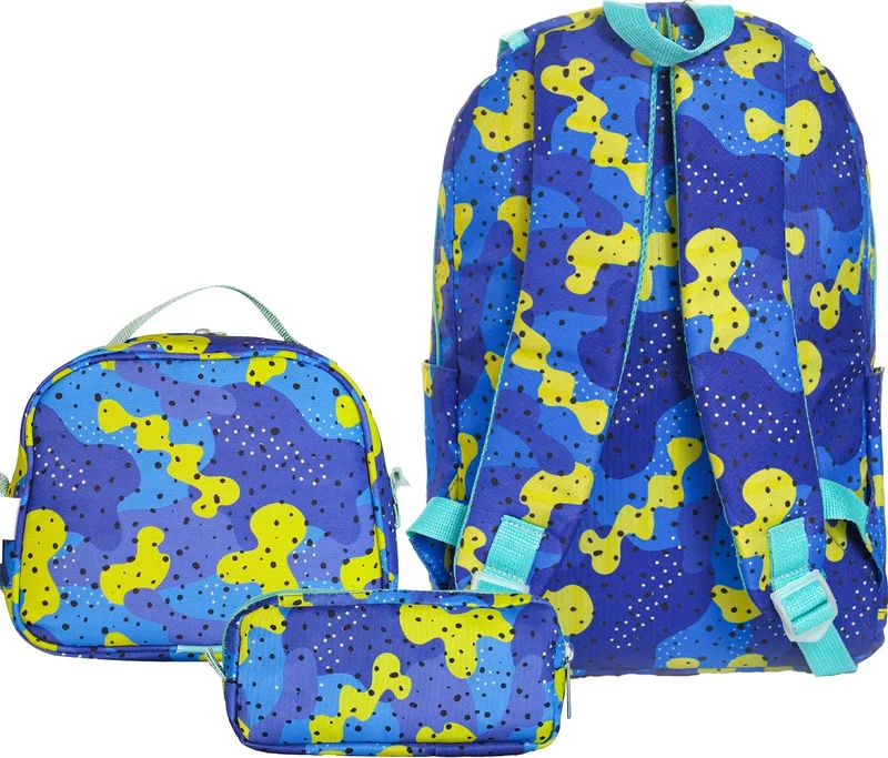 Cambridge Polo Club Noise Covered Children's Primary School Bag Set