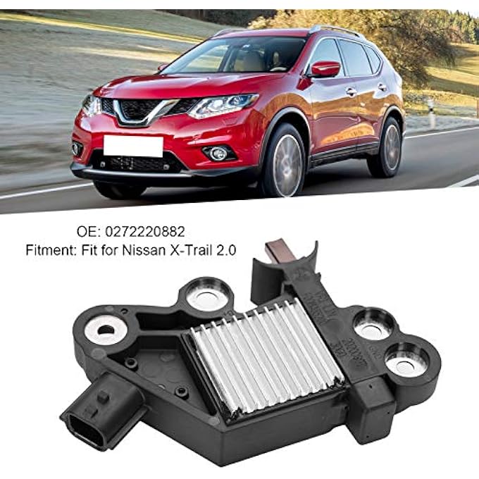 Brilluxa Alternator Voltage Regulator Alternator Repair Kit 0272220882 Engine Replacement Alternator Rebuild Kit Accessory Fit for N1ssan X Trail 2.0 - Image 2