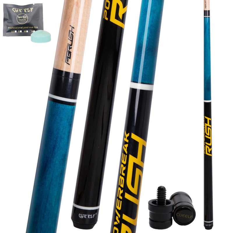 CUEELF Heavy Hitter Jump Break Pool Cue 20oz 21oz 22oz 23oz 3Piece Pool Stick Extra Hard Bakelite Tip for Explosive Breaks and Effortless Jumps - Image 2