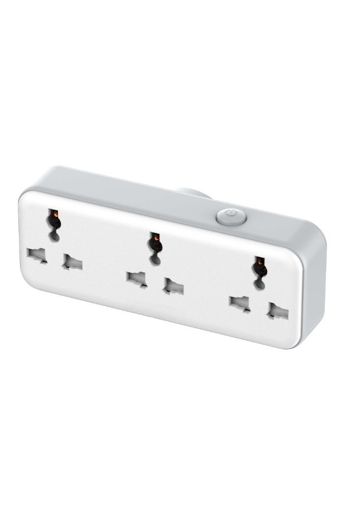 REBENUO 3 Power Socket Extension with Type C PD Port and USB QC3.0 fast charging Port Rotatable power strip - Image 1