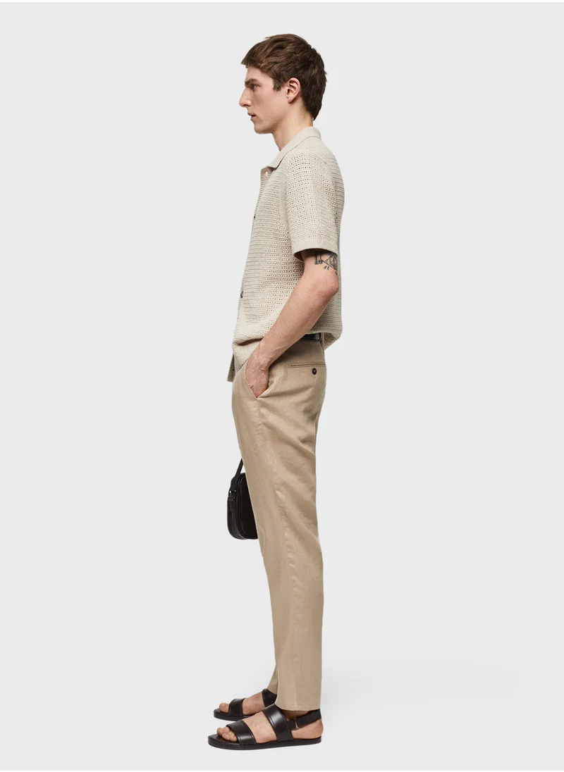 مانجو مان Essential Slim Fit Pants