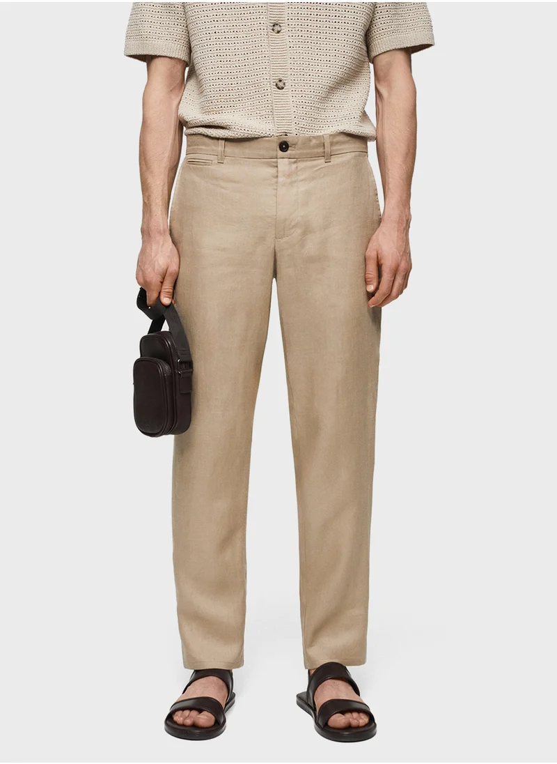 Mango Man Essential Slim Fit Pants