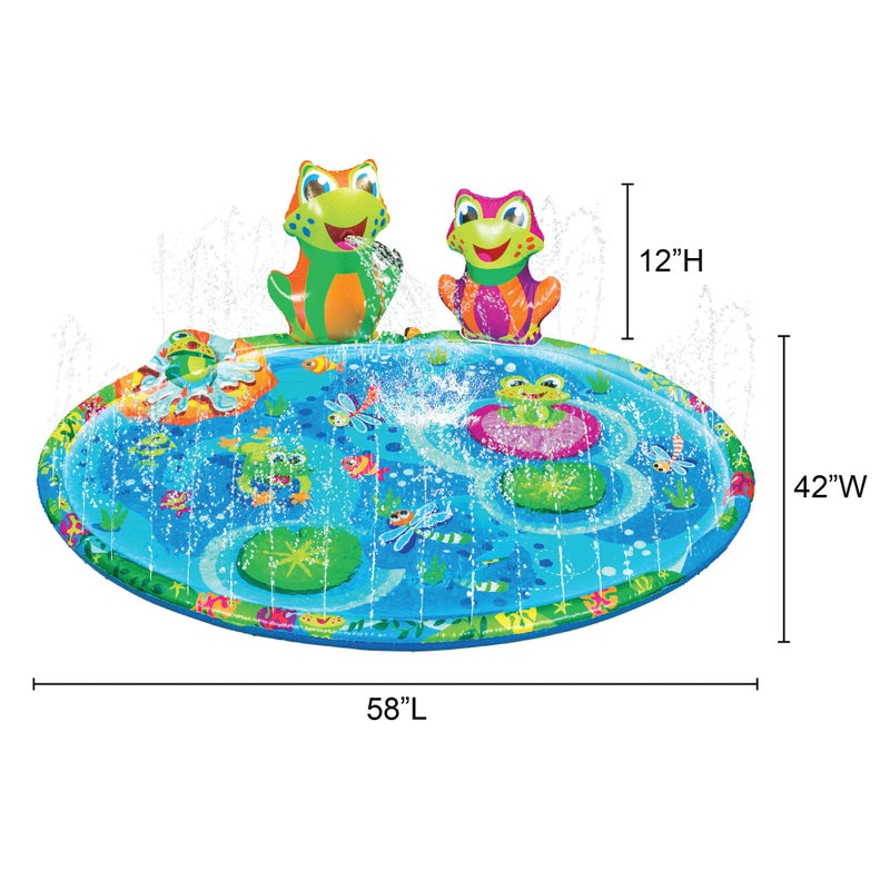 Banzai Froggy Pond Splash Mat - Image 5