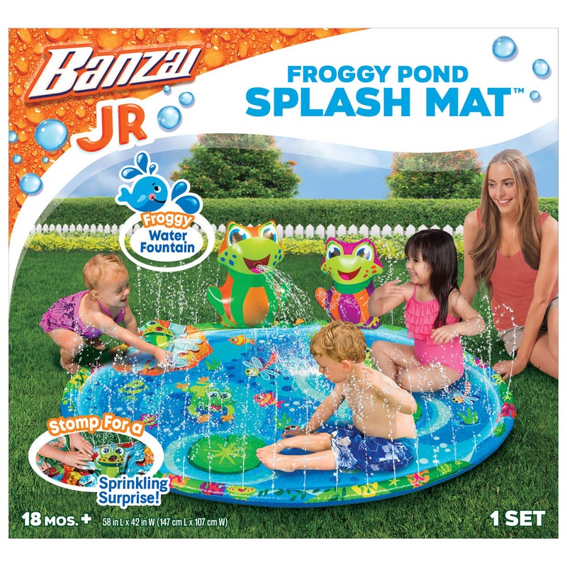 Banzai Froggy Pond Splash Mat - Image 2