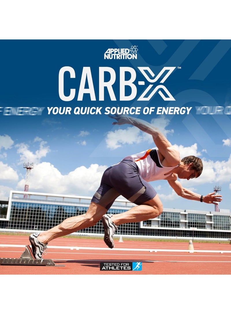 Applied Nutrition Carb X Highly Branched Cyclic Dextrin Carbohydrates, Intra & Post Workout Carbs Powder, Fuel Training & Recovery, Vegan, Gluten Free, Sugar Free, 1.2kg 48 Servings (Orange Burst) - Image 3