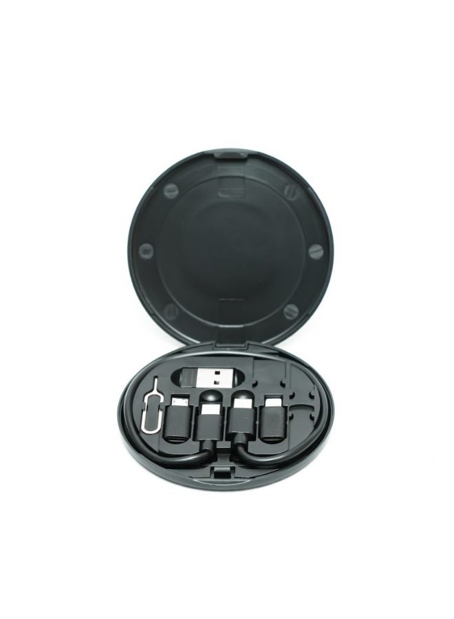 START ST-20 Multi-Charging Cable – 60W Fast Charging Data Cable Set with Compact Storage and Travel Design | START 60W Fast Charging Data Cable Set ST-20 Portable Storage Box - Image 1