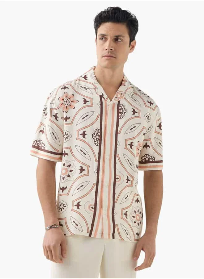 Iconic Iconic All-Over Printed Shirt