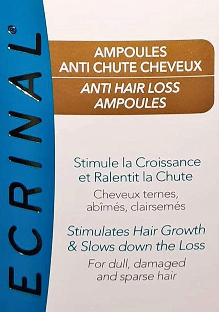Ecrinal ANP2+ Anti Hairloss Ampoules - Box of 8 for Dull, Damaged, and Sparse Hair - Image 2