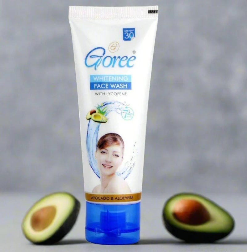 Goree Whitening Face Wash With Lycopene Avocado And Aloe Vera 70 ml - Image 2