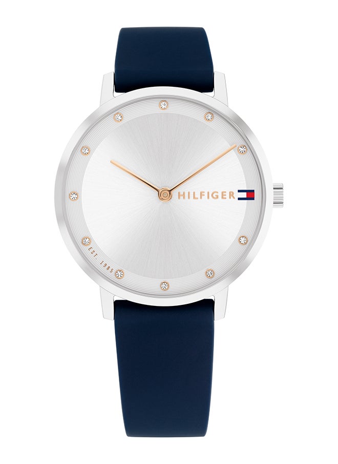 TOMMY HILFIGER - Women's Analog Round Shape Silicone Wrist Watch 1782732 - 35 Mm - Image 1