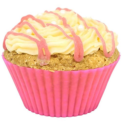 BHOJAL Silicone Round Moulds for MuffinsCupcakeJellyCake Multicolor 12 Pieces - Image 5