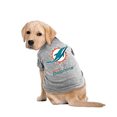 Littlearth NFL Miami Dolphins Pet TShirt Team Color Medium - Image 3