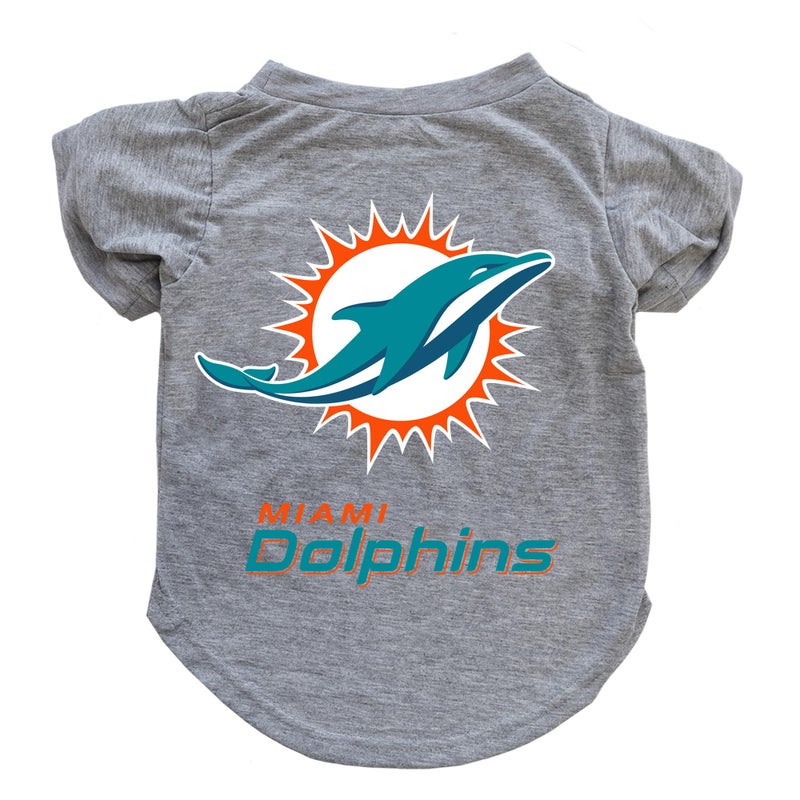 Littlearth NFL Miami Dolphins Pet TShirt Team Color Medium - Image 2