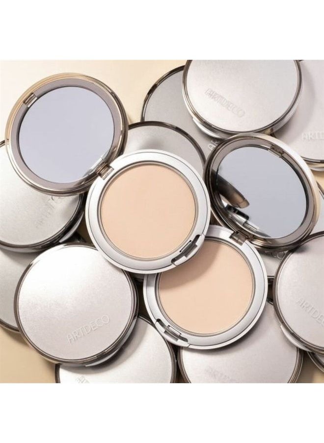 ARTDECO - Hydra Mineral Compact Foundation Refill - light beige N°60 - refillable system for Hydra Mineral Compact Foundation - good coverage without mask-like effect - vegan makeup - powder - 0.35 Oz - Image 1
