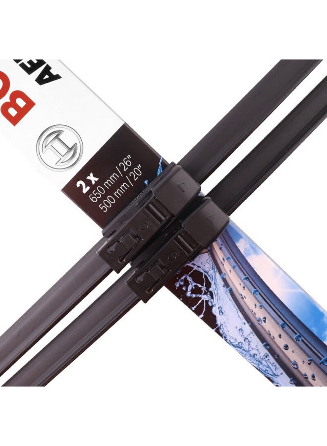 Bosch Front Windshield Wipers + Rear Wiper Blade Set Shen Yi (for Bmw X3/x4/ix3/jaguar E-pace After 2018) - Image 2