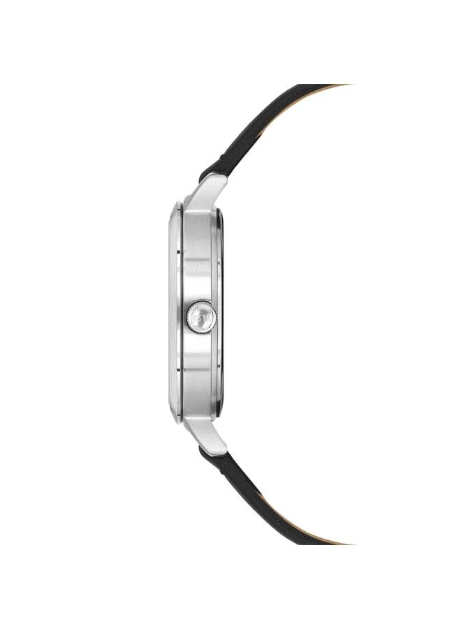 U.S. Polo Assn. Stile 31mm Women's Watch with Black Dial & Leather Strap