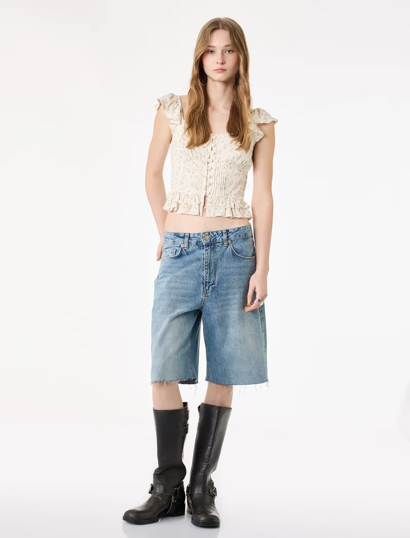 كوتون Teenage Blouse Ss