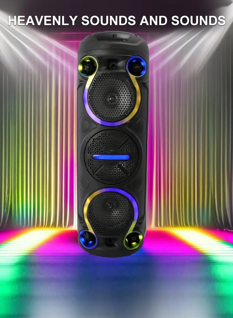 singe Wireless Bluetooth Speaker, Stereo Sound, FM Radio, TF Memory, USB Input, Mic Input rechargeable  - Image 2