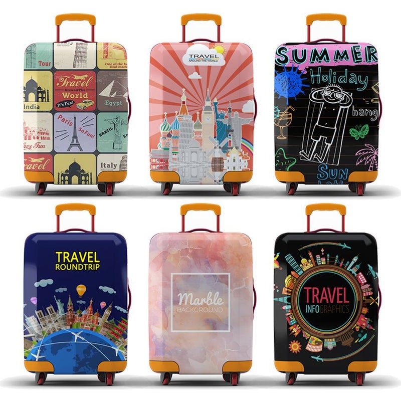 300G Thickeneded Air Layer Elastic Suitcase Cover Suitcase Protective Cover Suitcase Cover Suitcase Cover Suitcase Cover - Image 2