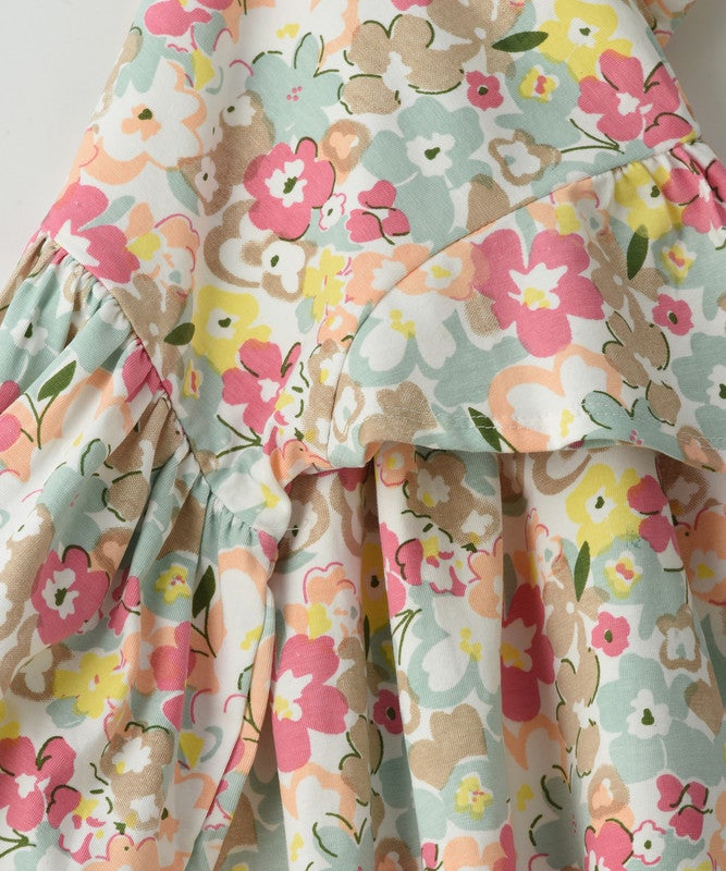 JELLIENE GIRLS MAKE YOUR LITTLE ONE LOOK EXTRA ADORABLE WITH THIS CHARMING INFANT FLORAL DRESS. - Image 4