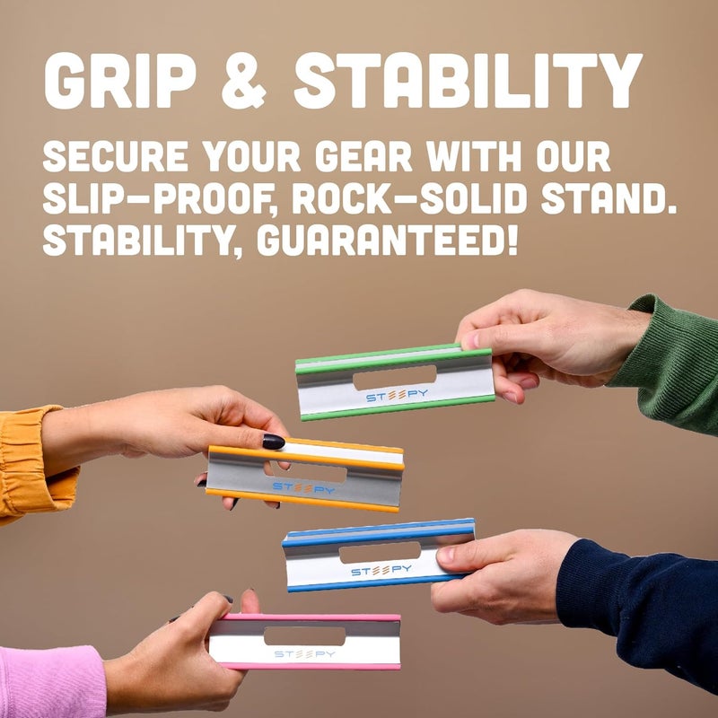 Steepy Portable Laptop Riser - 3 Height Adjustable Stand for Desk - Image 5