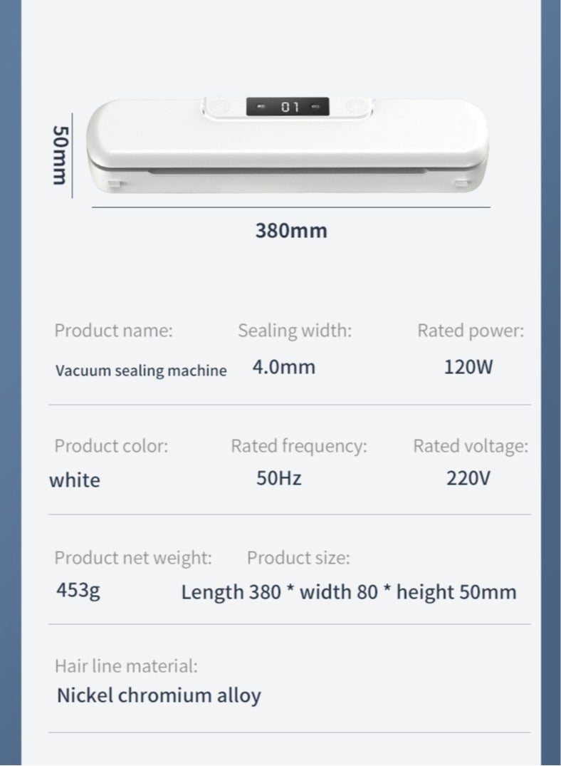 DUNISO Vacuum Sealer Machine Automatic Seal a Meal Vacuum Sealer Machine Bag Sealer  Multi Portable Vacuum  - Image 2
