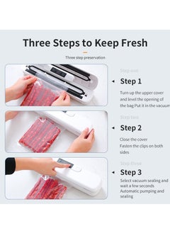 DUNISO Vacuum Sealer Machine Automatic Seal a Meal Vacuum Sealer Machine Bag Sealer  Multi Portable Vacuum  - Image 4