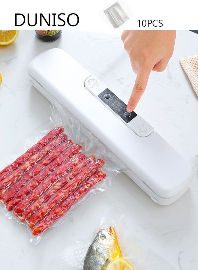 DUNISO Vacuum Sealer Machine Automatic Seal a Meal Vacuum Sealer Machine Bag Sealer  Multi Portable Vacuum  - Image 1