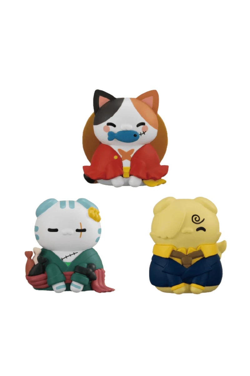 MegaHouse MEGA CAT PROJECT ONE PIECE 
Nyan Piece Nyan！
Ver. HAPPY・TRIO - Image 1