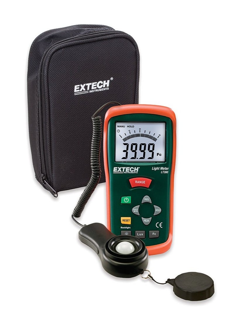 إكستيك أنستورمنتس جهاز قياس شدة الضوء الرقمي Extech LT300 - Image 1
