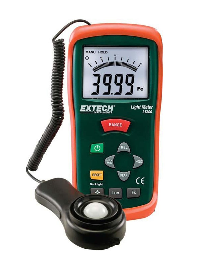 إكستيك أنستورمنتس جهاز قياس شدة الضوء الرقمي Extech LT300 - Image 2