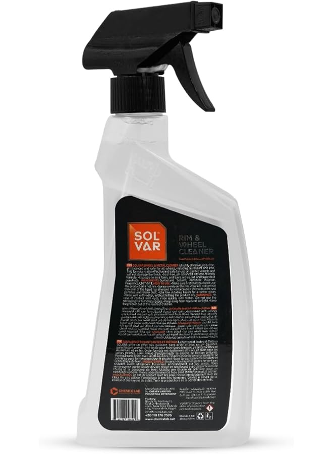 Generic Rim & Wheel Cleaner 600Ml – Fast-Acting Formula For Removing Brake Dust, Oil, Dirt, And Grime – Safe For Chrome, Alloy, Polished, And Painted Wheels  - Image 2