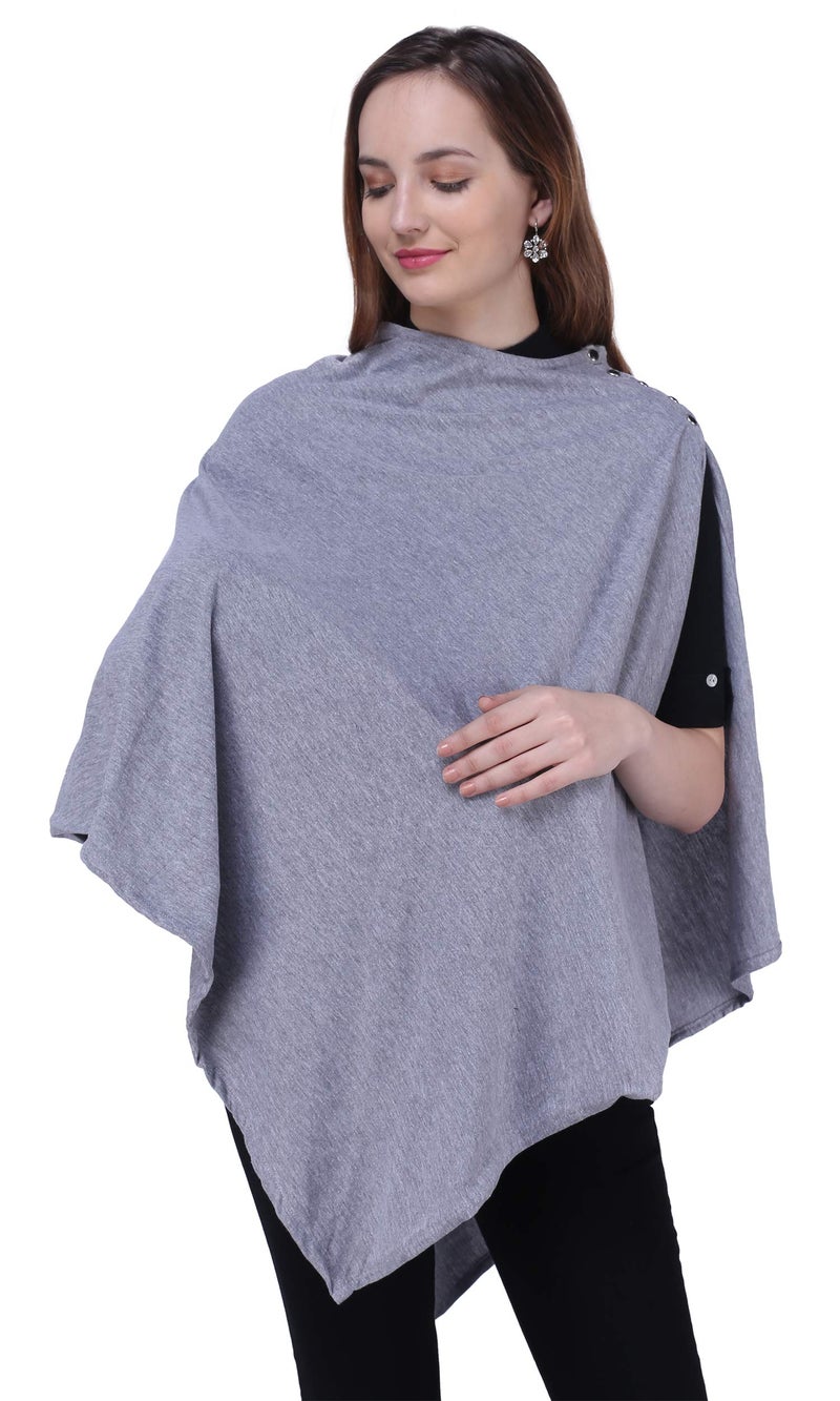 Warhammer Multi Use Breastfeeding Cover for Mother and Nursing Cover for Breastfeeding Mother (Grey) - Image 2
