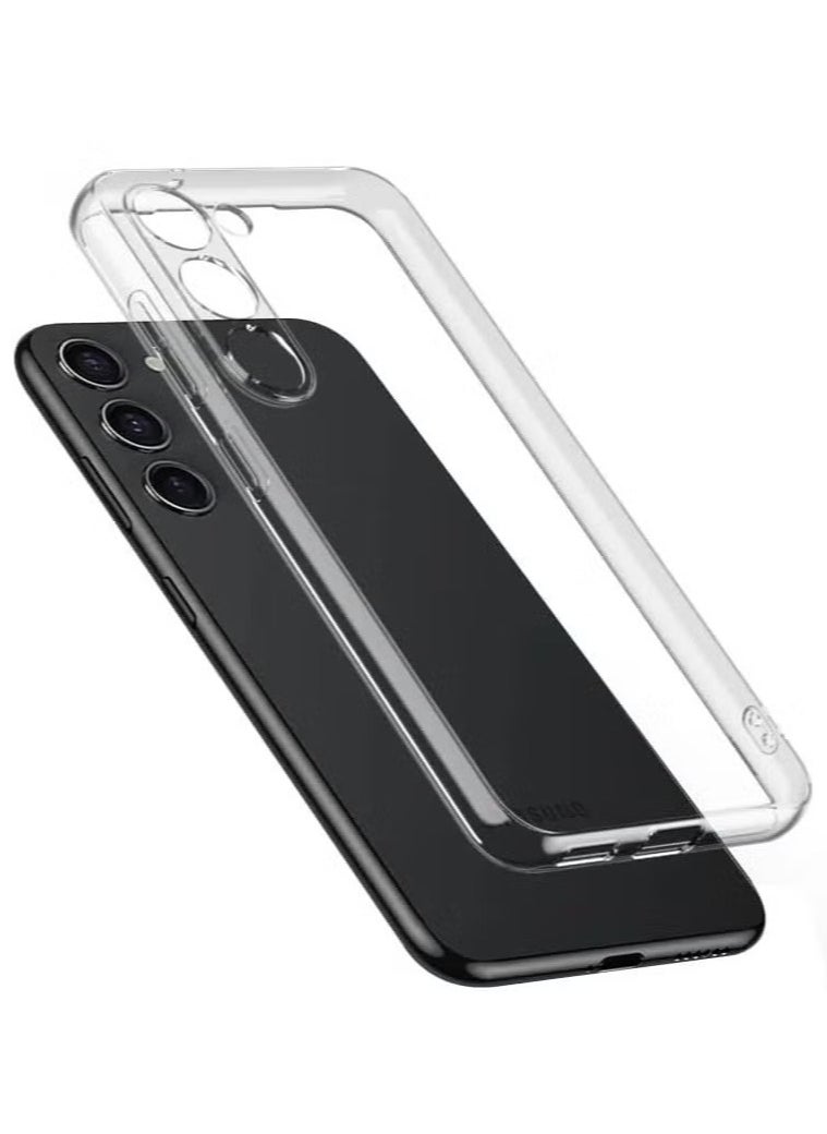 Raxoom Samsung S24 Plus Clear Slim Thin Flexible TPU Case â€“ Scratch-Resistant Gel Rubber Soft Silicone Protective Cover - Image 5