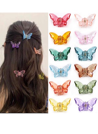 NAISIER Hair Claw Clips Jaw Clips 1.8 inch Clear Butterfly Hair Accessories for Girls and Women (Small sized, 24 pack) - pzsku/Z6A9D06D8821E9B0CEAC2Z/45/_/1737123212/9904e869-7587-43e5-b468-67c4a61e2d80